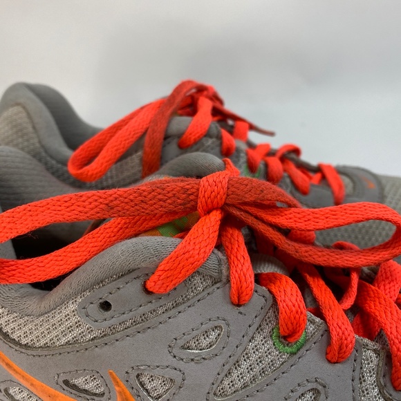 Nike Revolution 2 Women's Athletic Running Shoes Gray Orange 554900-007 Size 7 - Picture 4 of 9